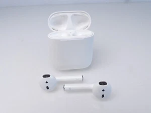 Apple AirPods 2. Generation Kopfhörer A2032 A2031 mit Ladecase A1602 #113 - Zdjęcie 1 z 12