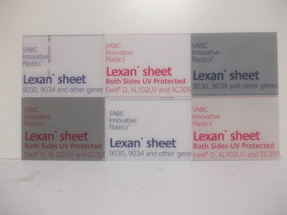 3 mm Lexan Polycarbonate Sheet 900 mm x 600 mm Virtually unbreakable glazing