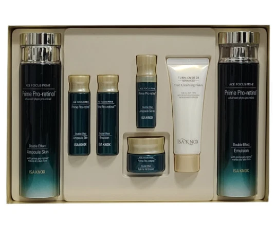 Isa Knox Age Focus Prime Doble Efecto Tóner Emulsión Set Corea Cosméticos Foto 1 de 2