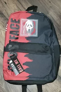 Scream Ghost Face Glow-In-The-Dark Backpack NEW Bioworld Laptop Bag Tech Bag - Picture 1 of 6