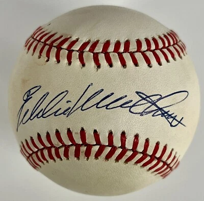 Eddie Mathews (Braves) signed National League (Giamatti) baseball JSA PP41384 - Image 1 of 2