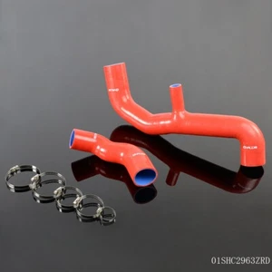 Mangueras intercooler de carreras de silicona roja aptas para 85-96 Renault 5 GT Turbo - Imagen 1 de 12
