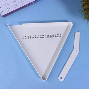 Counting Pills Tray With Spatula Contemporary Durable Counter Dispenser - Picture 1 of 12