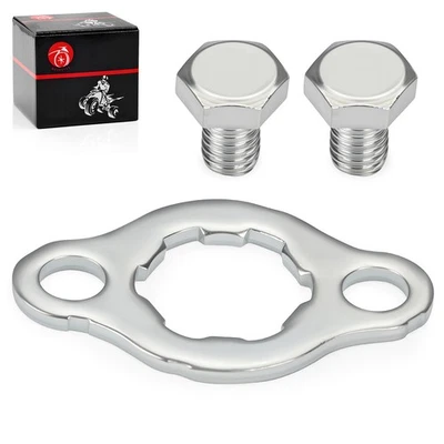Front Sprocket Retainer Plate & Bolt For Honda XR100 1981-1982 XR100R 1985-1991 - Image 1 of 4