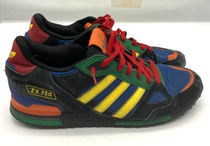 Adidas ZX 750 multicolor 2007 mens suede sneakers- size 11 - Picture 1 of 8