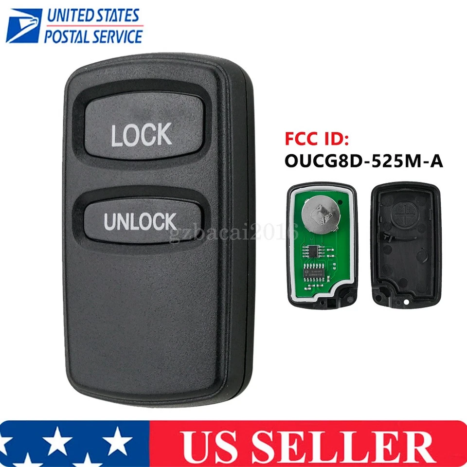 Llavero remoto sin llave para Mitsubishi Eclipse 2002 2003 2004 2005 OUCG8D-525M-A Foto 1 de 4