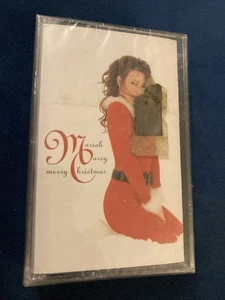 Merry Christmas by Mariah Carey (Audio Cassette Tape) Brand New Vintage 1994 - Imagen 1 de 6