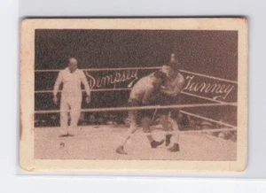 1925 La Morena El Salvador Serie A #39 Dempsey Tunney Rare Tobacco Type Card - Bild 1 von 2