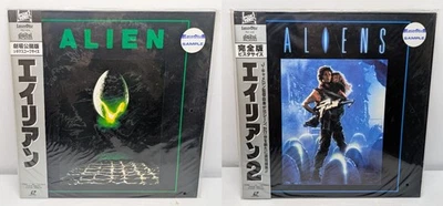 Alien & Aliens / Japan 1992 Laserdiscs NTSC Sample Unopened - Image 1 of 4