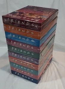 Friends Complete Series DVD Sets Complete Seasons 1 Open 2-10 Brand New Sealed - Picture 1 of 4
