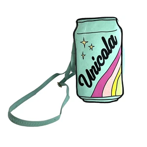 Typo Unicola Mini Purse Bag Green Sparkles - Picture 1 of 10