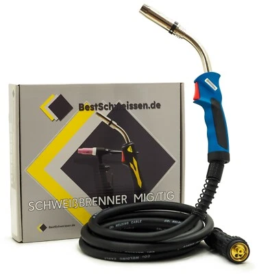 BESTSCHWEISSEN MIG/MAG Schweißbrenner MB-36 AK-36 Schweißpistole Eurostecker BINZEL Stil 320A