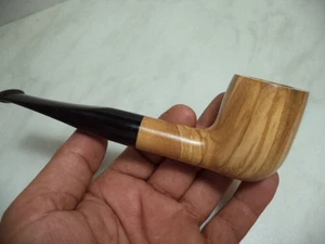 PIPA NERONE ULIVO OLIVE PIPE PFEIFE TOP QUALITY ITALIAN ARTISAN PIPE 3 NEW - Picture 1 of 1