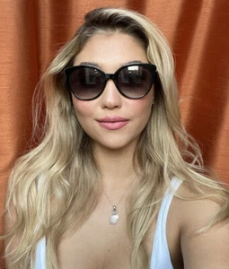 Nuevas gafas de sol negras de gran tamaño para mujer GUCCI GG 3674/S 4WHJJ 53 mm Italia - Imagen 1 de 10