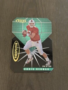 2000 SAGE Hit Prospectors Emerald Die-Cut SP /300 #P17 CHRIS REDMAN Rookie RC - Picture 1 of 2