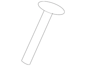 Genuine Mini Air Cleaner Assembly Screw 13-71-7-549-012 - Picture 1 of 2