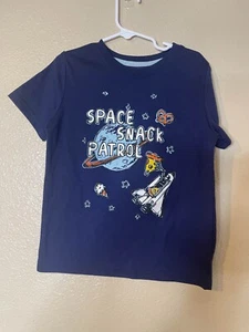 Cat and Jack Kids Space Snack Patrol SZ S(6/7) Shirt - Picture 1 of 15