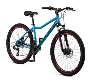 High Timber Mountain Bike 26-Inch Wheels Blue Aluminum Frame and Disc Brakes - Picture 1 of 7