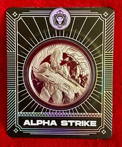 ALIEN 1 OZ SILVER ~ ONLY 799 - in ALPHA STRIKE CERTI-LOCK 2024 ~ More RARE COIN - Picture 1 of 5