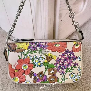 Coach CR365 Nolita 19 mit Blumenmuster Neu mit Etikett - Bild 1 von 10