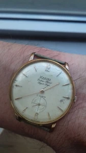 Kardex EXTRA PLANO SUPER LUJO P 320 SUBSECONDS HAND-WINDING VINTAGE 50's WATCH - Imagen 1 de 11