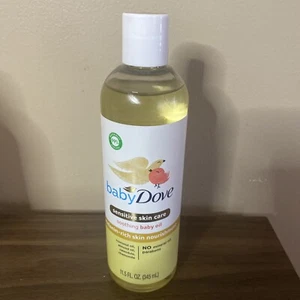 Baby Dove Melanin-Rich Skin Nourishment Baby Oil for Sensitive Skin, 11.5 fl oz - Picture 1 of 10