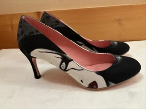 Marilyn Manson? High Heel Shoes Stiletto Sz 9 Goth Rock Dani Filth? READ OOAK - Picture 1 of 10