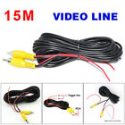 15 Meter RCA Video Cable For Car Rear View Camera Connect Car Monitor Cable Line