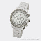 Authentic Vabene Snow White Chronograph Silver Bezel 41mm  Watch CH916