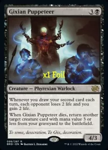 MTG Foil The Brothers' War BRO Gixian Pupeteer MINT - Picture 1 of 1