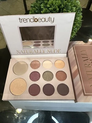 Eyeshadow Palette Naturally Nude Matte & Shimmer 11 shades trendbeauty - Image 1 of 3