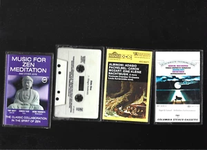 3 CLASSICAL AND ONE ZEN MEDITATION TAPE - Picture 1 of 1
