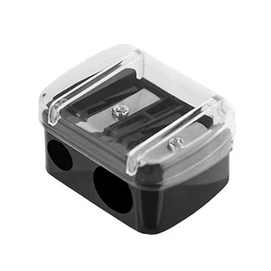 3X Pencil Sharpener Manual Safe Pencil Sharper Double Hole Traditional Classroom - Picture 1 of 12