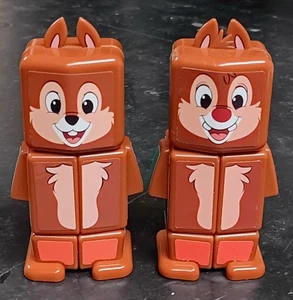 Disney Parks Rubik's Character Cube Puzzle Chipmunks Chip & Dale Set Loose NM-MT - Picture 1 of 10