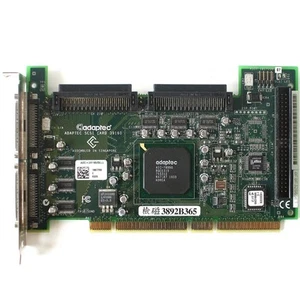 *Neuve* Adaptec ASC-39160 Ultra160 SCSI Card Dell Dual Channel PCI-X 3892B365 - Photo 1/2