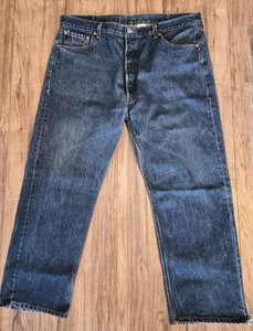 Jeans vintage Levis 501xx para hombre 42x30 hechos en México talla real 40x28 - Imagen 1 de 9