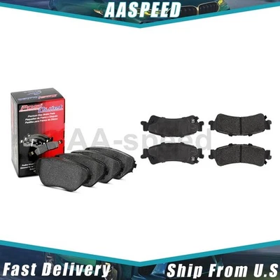 Pastillas de freno delanteras traseras para Cadillac DTS 4,6 L 2011 2010 2009 2008 2007 2006 Foto 1 de 4