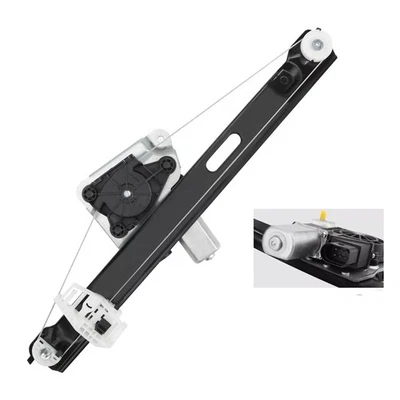 Window Regulator w/ Motor For BMW E90 E91 323i 325xi 328i 330i 335xi Rear Right - Image 1 of 4