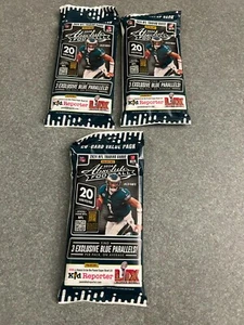 2024 PANINI ABSOLUTE FOOTBALL 20-CARD VALUE FAT PACKS (3 PACK LOT) - Picture 1 of 1