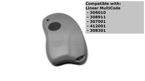 RCS Remotes 300MDX1 300MHz 10 Dip Switch for MultiCode 3060 3089 3070 4120 3083 - Picture 1 of 1