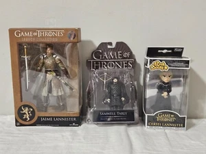 Funko Game of Thrones Actionfiguren Konvolut. Neu in Verpackung. Cersei & Jaime Lannister, Samwell - Bild 1 von 5