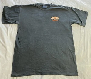 Comfort Colors St. Maarten Dutch Caribbean Ship Double Sided Graphic Tee Shirt M - Picture 1 of 6