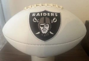 NFL Signature Series Full Size Rawlings Football Las Vegas Raiders - Picture 1 of 5