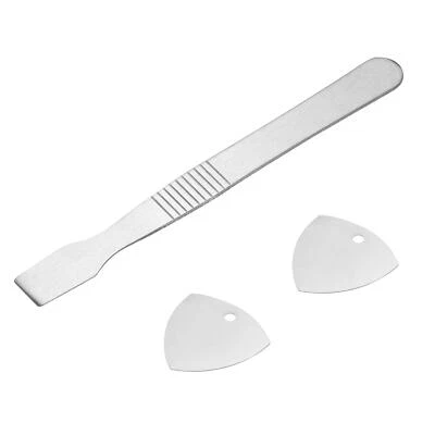 Kit 3 pezzi attrezzi riparazione apertura Pry acciaio inox mini crowbar set barra piatta - Immagine 1 di 4