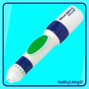 Glucoject Dual S Lanzettengerät - für Diabetiker - UVP £ 69,99 - Bild 1 von 2