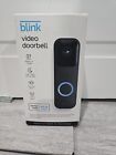 NEW! * Blink Video Doorbell | Two-way Audio, HD - Wired or Wire-free (Black)