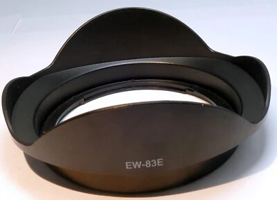 EW-83E Lens HOOD Shade Canon EF 24mm f/2.8 and 28mm f/2.8 IS USM - Image 1 of 4