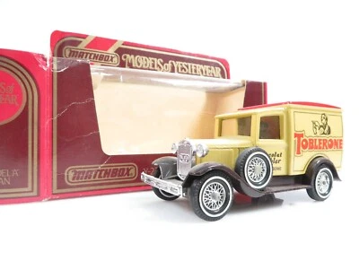 Matchbox Models of Yesteryear Y-22 1930 Ford A Van Toblerone #9128 - Bild 1 von 4