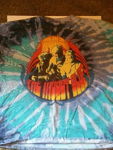 Vintage The Moody Blues 1996 Time Traveler T-Shirt XXL Tie Dye rock and roll - Picture 1 of 9