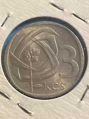 1965 Czechoslovakia 3 Koruny - Image 1 of 2